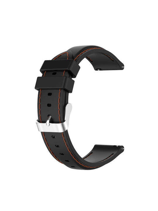 Armband Silikon Schwarz (Mi Uhr)
