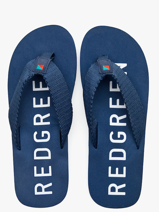 Redgreen Men's Flip Flops Blue