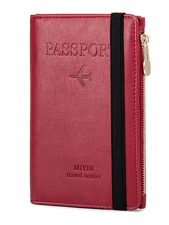 Red Passport Case