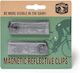 Μαγνητικό Φώς Ανακλαστήρας Ποδηλάτου Magnetic Reflective Clips Ref0001 Legami
