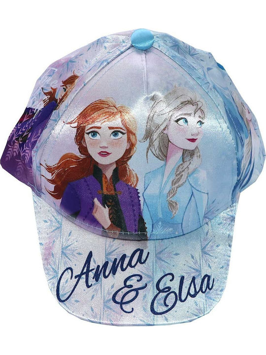 Disney Παιδικό Καπέλο Jockey Frozen Γαλάζιο Disney Παιδικό Καπέλο Jockey Frozen Γαλάζιο