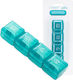 Vitammy Pilla 1 X 4 Medicine Organizer 4 Compartments Compact Portable Design