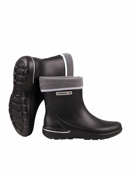 Kids Wellies Roma with Internal Lining Black