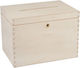 Wooden Wedding-Baptism Box 290x200x214mm