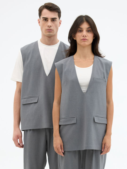 Мъжко жиле Light Grey