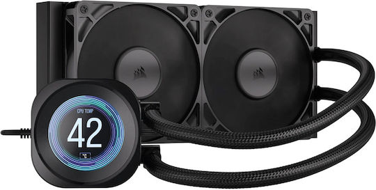 Corsair NAUTILUS 240 RS LCD Water Cooling AIO CPU With 2 120mm Fans And ARGB Lighting