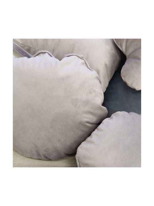 Joma Home Μαξιλαράκι Πάντας Velutto Pillow 30x30 Κύκλος Γκρι Joma Home Μαξιλαράκι Πάντας Velutto Pillow 30x30 Κύκλος Γκρι