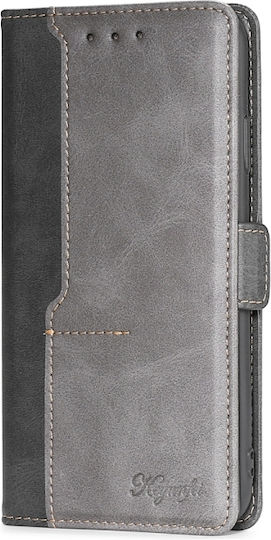 Oppo Back Cover Leather Black (Realme 8i)