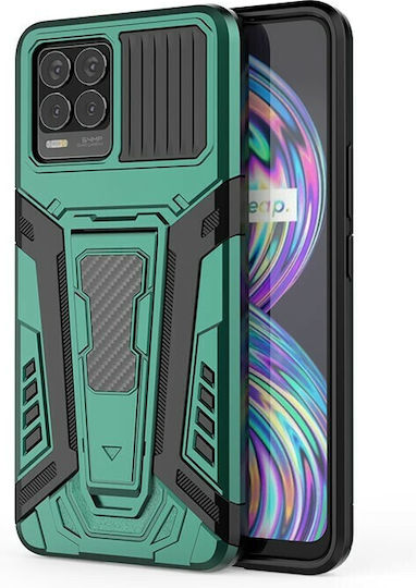 Realme Back Cover Plastic Green (Realme 8/8 Pro)