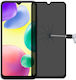 Leewello Privacy Full Face Tempered Glass Negru (Galaxy A04s)