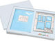 Slevori Silver Children's Photo Frame Album Family Design 19.3x25.9985-924awm+al-b