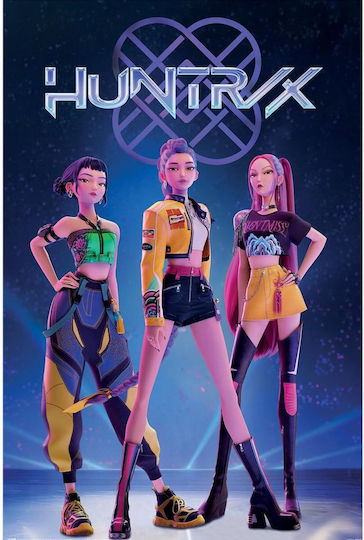 K-pop Demon Hunters Huntrix "How It's Done" Автентичен Детски Плакат 61x91см K-pop Demon Hunters Huntrix "How It's Done" Автентичен Детски Плакат 61x91см