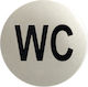 520 Σήμανση Inox Wc 8εκ