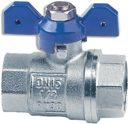 Ball Valve Viospiral Female-Female Butterfly 1/2''