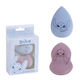 Cerda Make Up Brushes & Sponges Set with Makeup Sponges for Foundation Disney Stitch 4 Pieces
