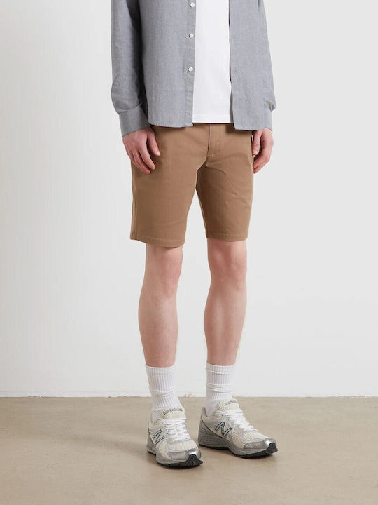 Farah Pantaloni Scurți Bărbați Chino Bej