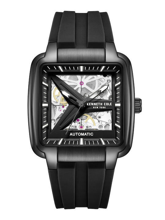 Kenneth Cole York Men's Watch Battery with Black Metal Bracelet