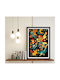 Gaming Poster Gaming Heroes Gm118 30cm x 40cm Brown Wooden Frame