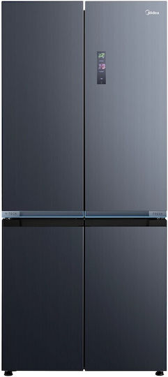 Midea Side-by-Side Kühlschrank 515Es Total NoFrost H191xB83.3xT60cm. Gray MDRM706BIE70
