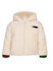 Kids' Casual Jacket with Hood Ecru