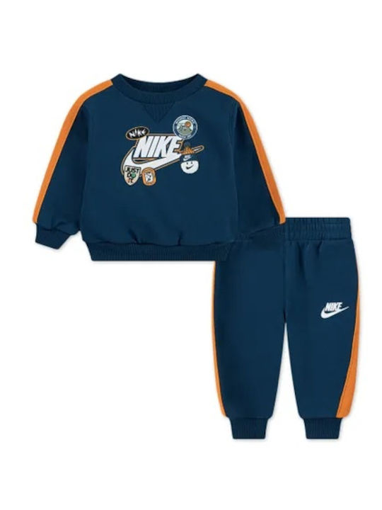 Nike Детски Комплект Анцуг Син
