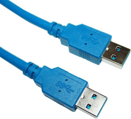 VCOM USB 3.0 Kabel USB-A-Stecker - Blau 1.5m