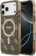 Guess Iml 4g Background Magsafe Back Cover Σιλικόνης Καφέ (iPhone 17 Pro)