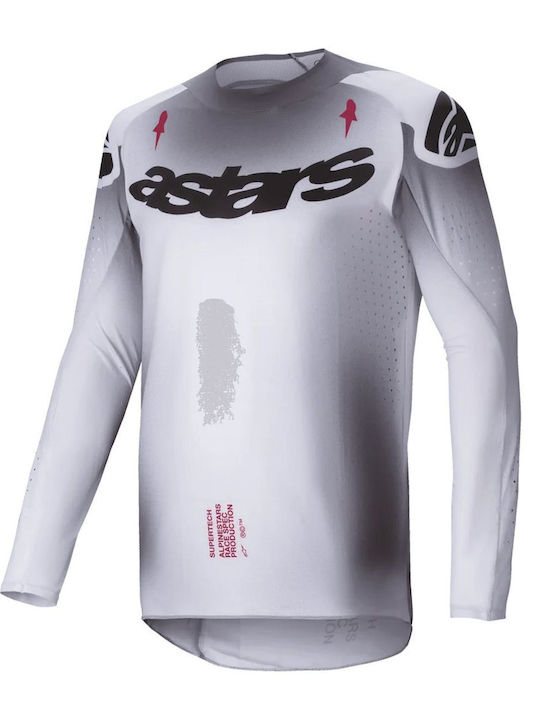 Alpinestars Men's Jersey Motocross Silver