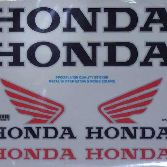 Honda Standard Stickers 20 X 24 Cm