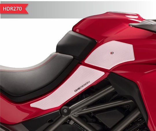 Side Grip Protectors One Design Hdr Ducati Multistrada 1260/s Transparent