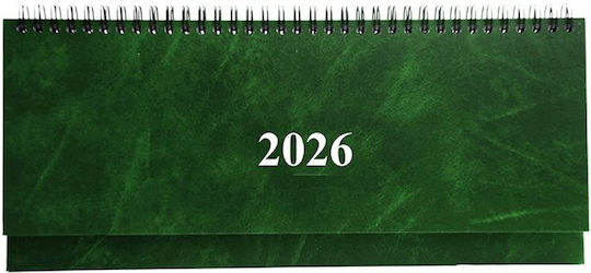 Ydrogeios Hydrogeios Plan Weekly 2026 30x13 Spiral Marble Green
