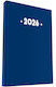 Globe Daily Diary Pvc 2026 Navy Blue 15x21 0312