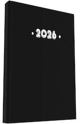 Υδρόγειος Ημερήσιο Planner 2026 Μαύρο 17x24εκ.