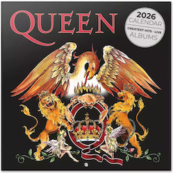 Grupo Erik Queen Επιτοίχιο Ημερολόγιο 2026 Μαύρο Grupo Erik Queen Επιτοίχιο Ημερολόγιο 2026 Μαύρο
