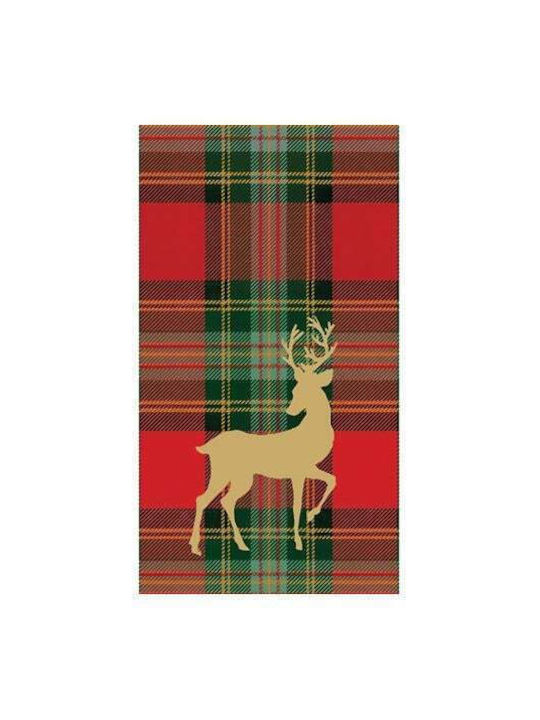 Caspari Reindeer Χριστουγεννιάτικες Χαρτοπετσέτες Καρό 15τμχ Caspari Reindeer Χριστουγεννιάτικες Χαρτοπετσέτες Καρό 15τμχ