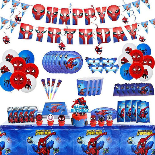 Children's Party Serving Set 136 Pieces