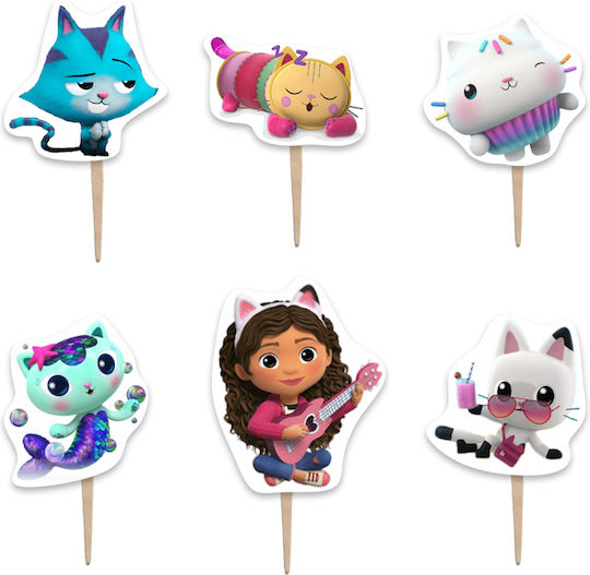 Balloon Οδοντογλυφίδες για Party 6τμχ