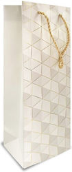 Gift Bag Paper Metallic Bottle 35x12x9cm Vc2906