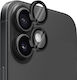 SiiPro Camera Protection Metal Frame Black for the iPhone 17