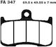 Pads FA347 Adige P234 ACX Sintered Gold Bking 1300 Z1000 Speed Triple 675/1050 Front