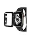 Integrated Plastic Case in Black color for Apple Watch Series 7