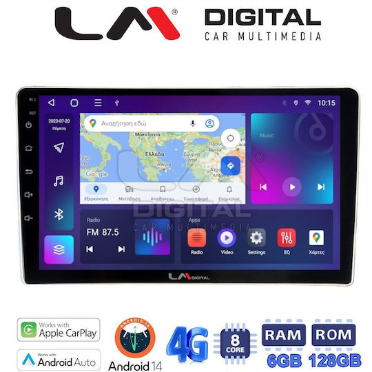LM Digital Car Audio System for Peugeot Expert Toyota Proace Citroen C2 / C3 / Jumpy / Berlingo 2013-2016 (Bluetooth/USB/WiFi/GPS/Apple-Carplay/Android-Auto)