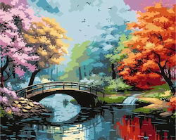 Painting By Numbers 40x50 Bridge