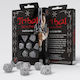 Tribal Dice Set Pearl & Brown