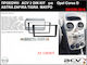 ACV Πρόσοψη 2 Din για Opel Corsa / Antara / Astra / Tigra / Zafira 2004-2010