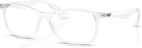 Ray Ban Transparent Kunststoff Brillenrahmen RX7047 2001