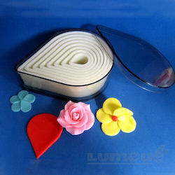 Drop-shaped Cutter Set 8 Pieces Lumea