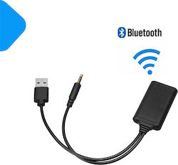 Bluetooth Αυτοκινήτου 5.0 Ταμπλό Aux Audio Receiver Usb Θύρα Φόρτισης Kos-12126