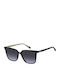 Tommy Hilfiger Feminini Ochelari de soare cu Negru Cadru și Negru Degrade Lentilă TH2292/S 807/08