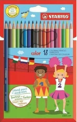 Stabilo Farbstift-Set 18Stück Packung von 1 Verpackungen